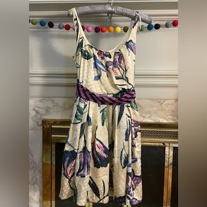 Corey Lynn Calter Silk Tank Swing Dress sold at Anthropologie